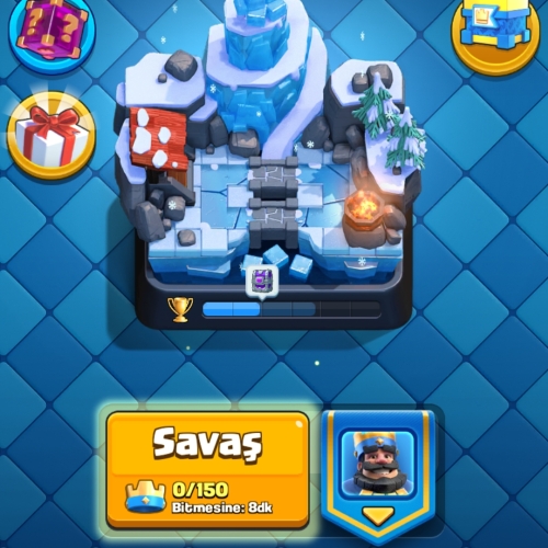  29 Level 807 Taşlı Clash of Royale ANINDA TESLİMAT